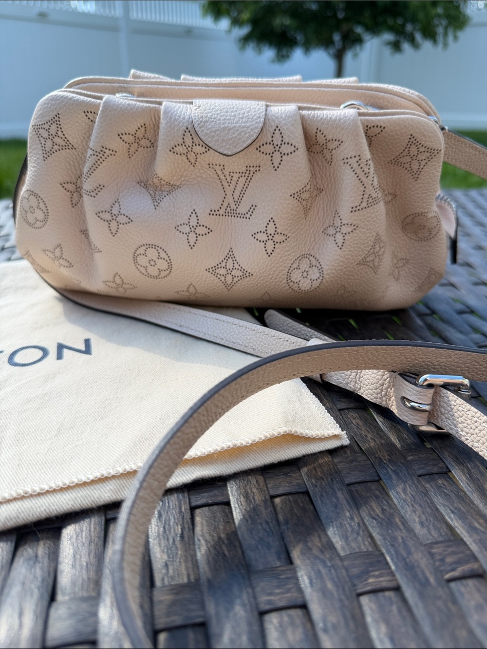 NWT Louis Vuitton Mahina Scala Mini Pouch - Picture 1 of 9
